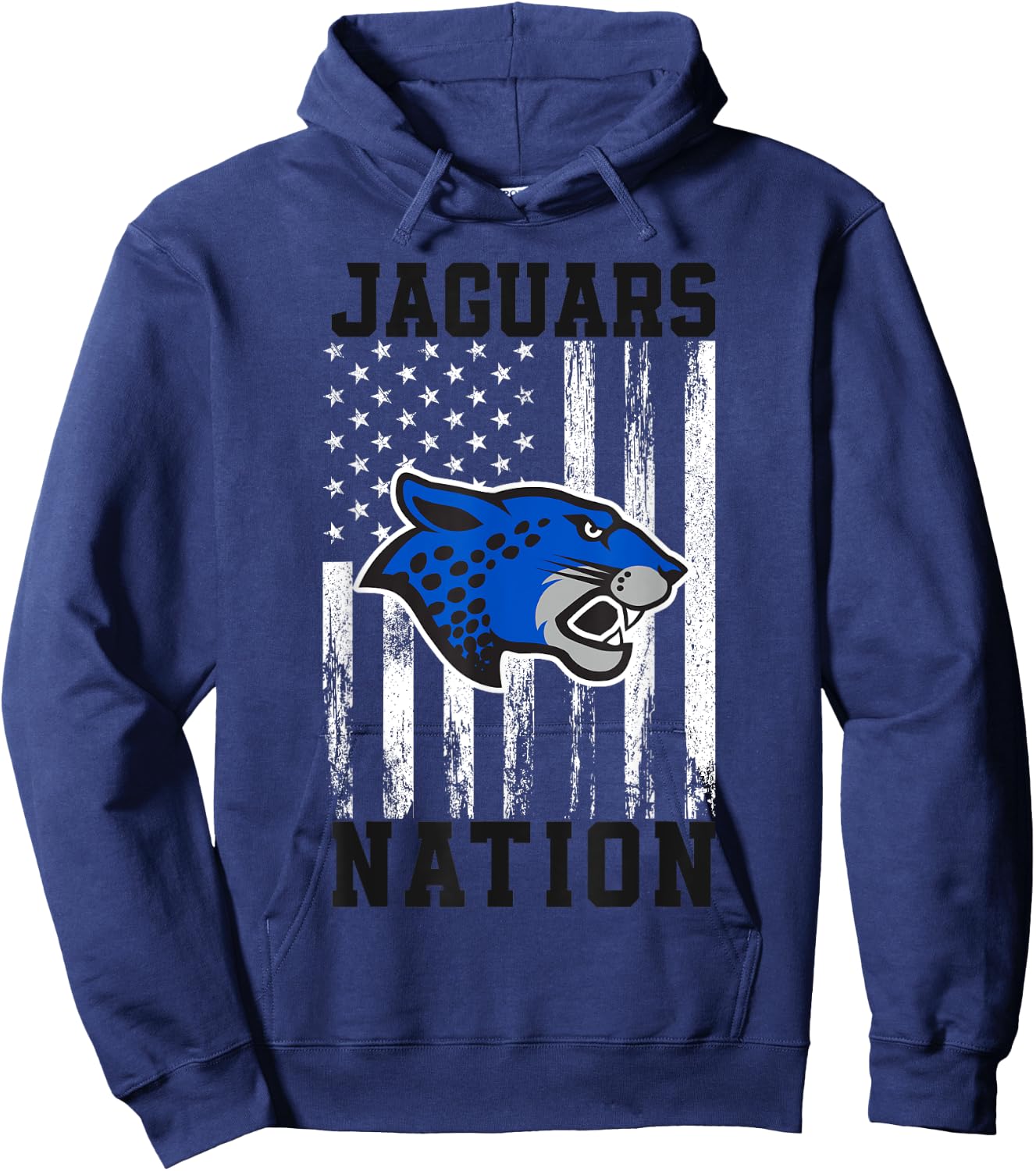 Hilliard Bradley Jaguars Logo Nation HS Hoodie - Hoodie | Navy