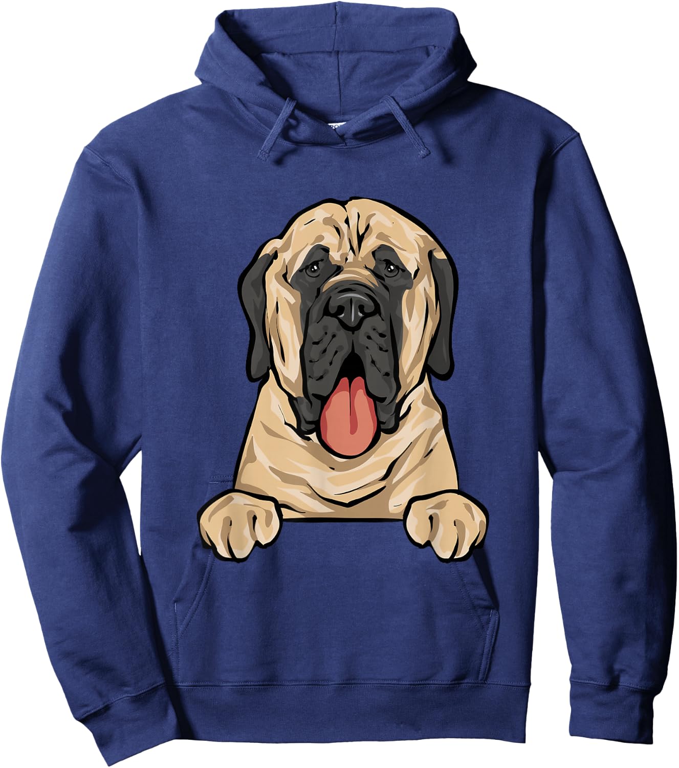 Mastiff Dog English Mastiff Hoodie - Hoodie | Navy