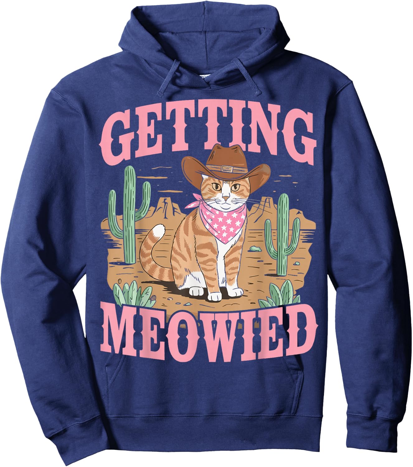 I'm Getting Meowied Hoodie - Hoodie | Navy