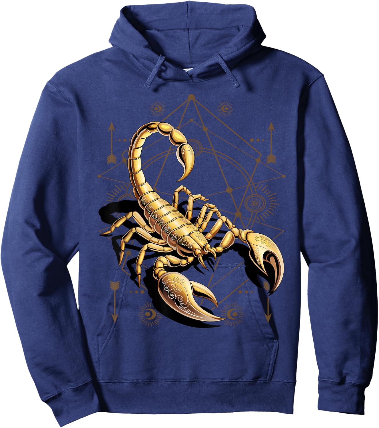 Art Animal Scorpion Hoodie - Hoodie | Navy