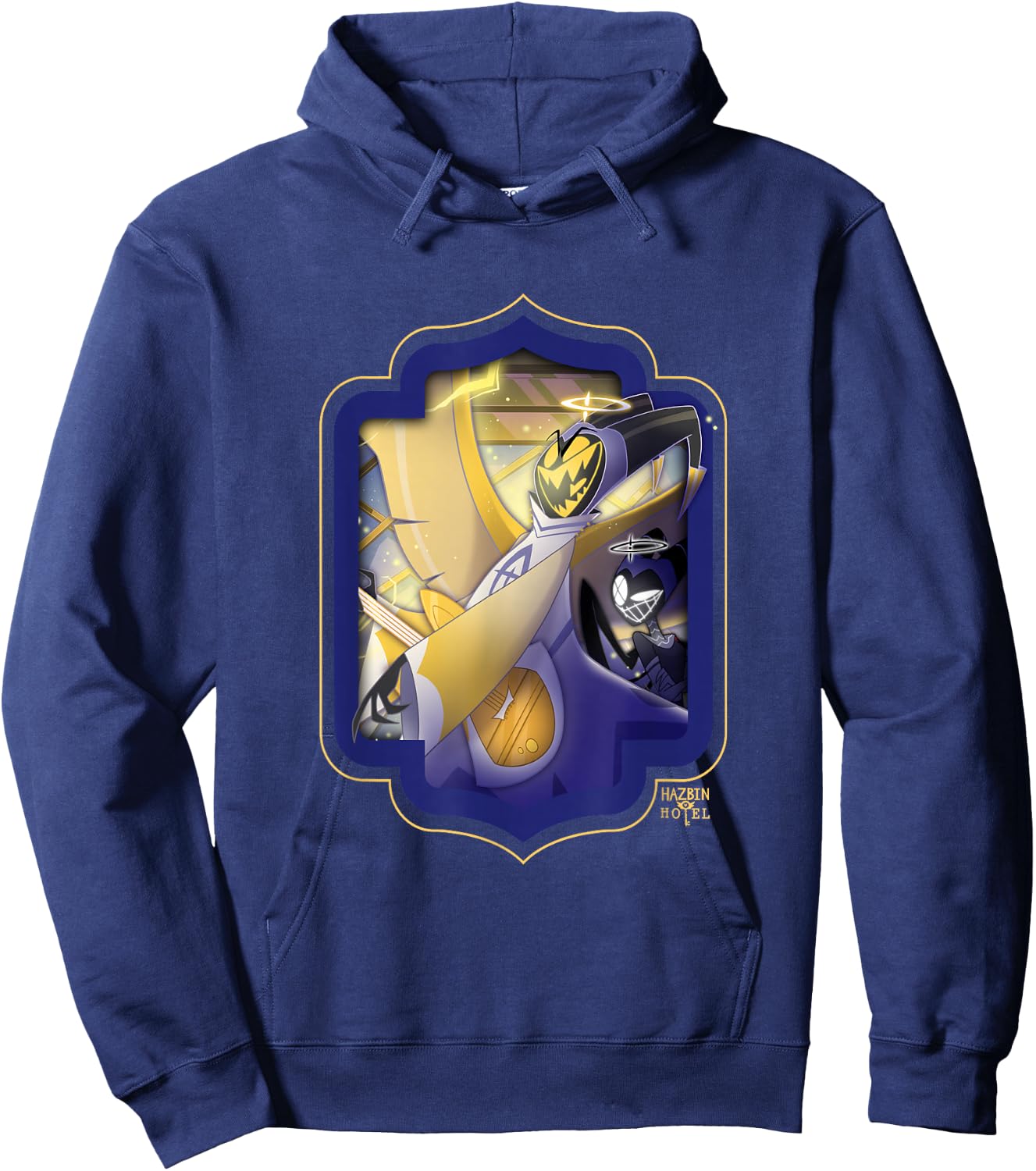 Hazbin Hotel - Adam , black Hoodie - Hoodie | Navy