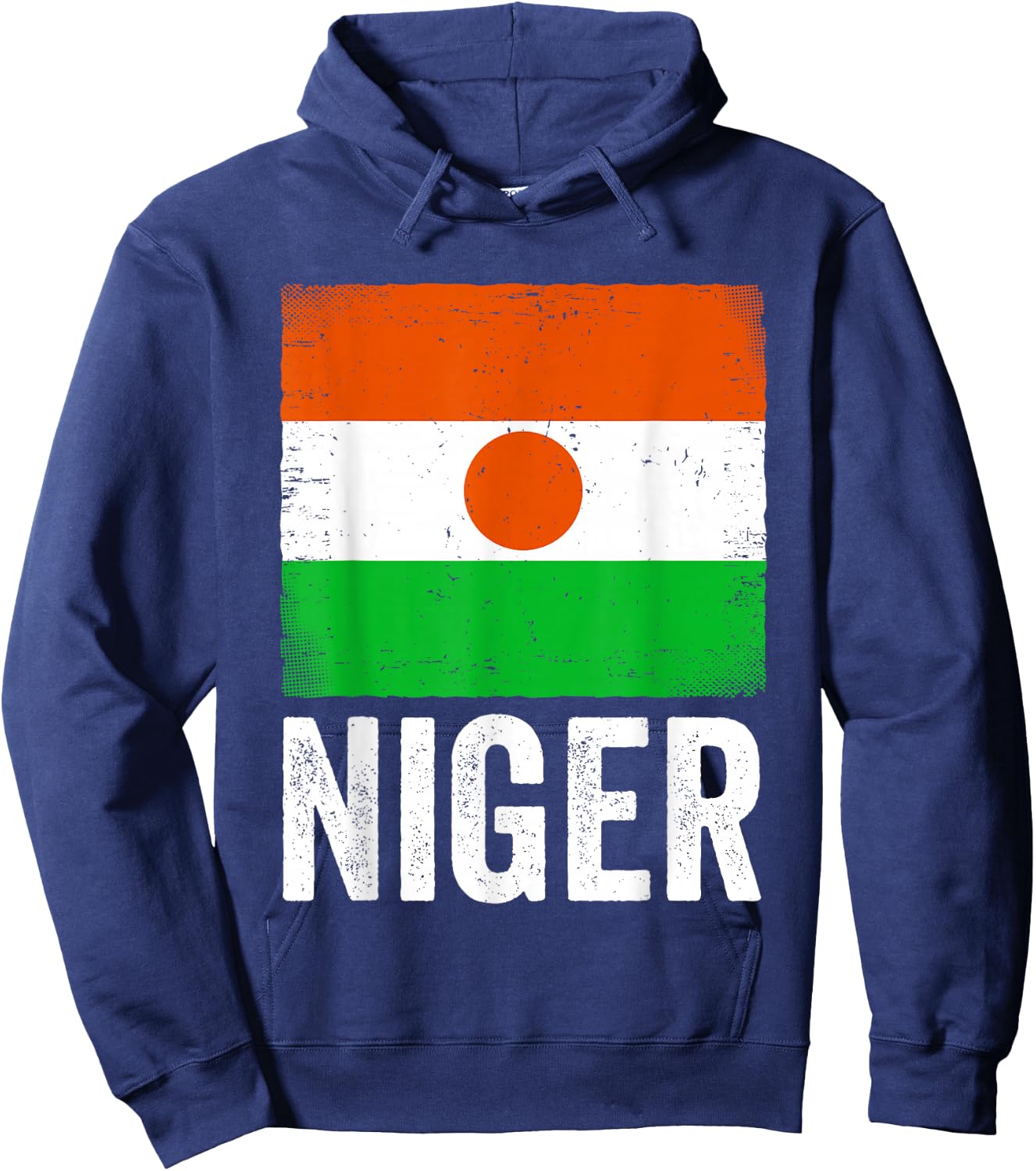 Nigerien Flag Niger Hoodie - Hoodie | Navy