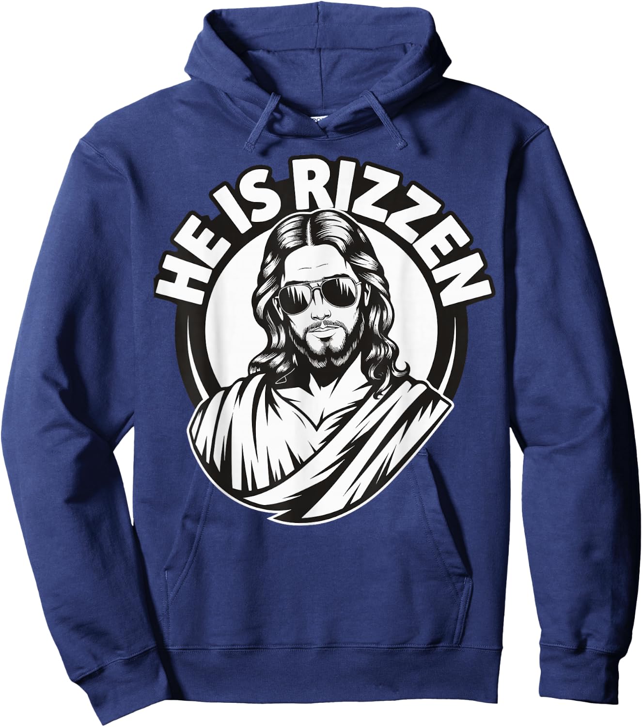 He Is Rizzen Hoodie - Hoodie | Navy