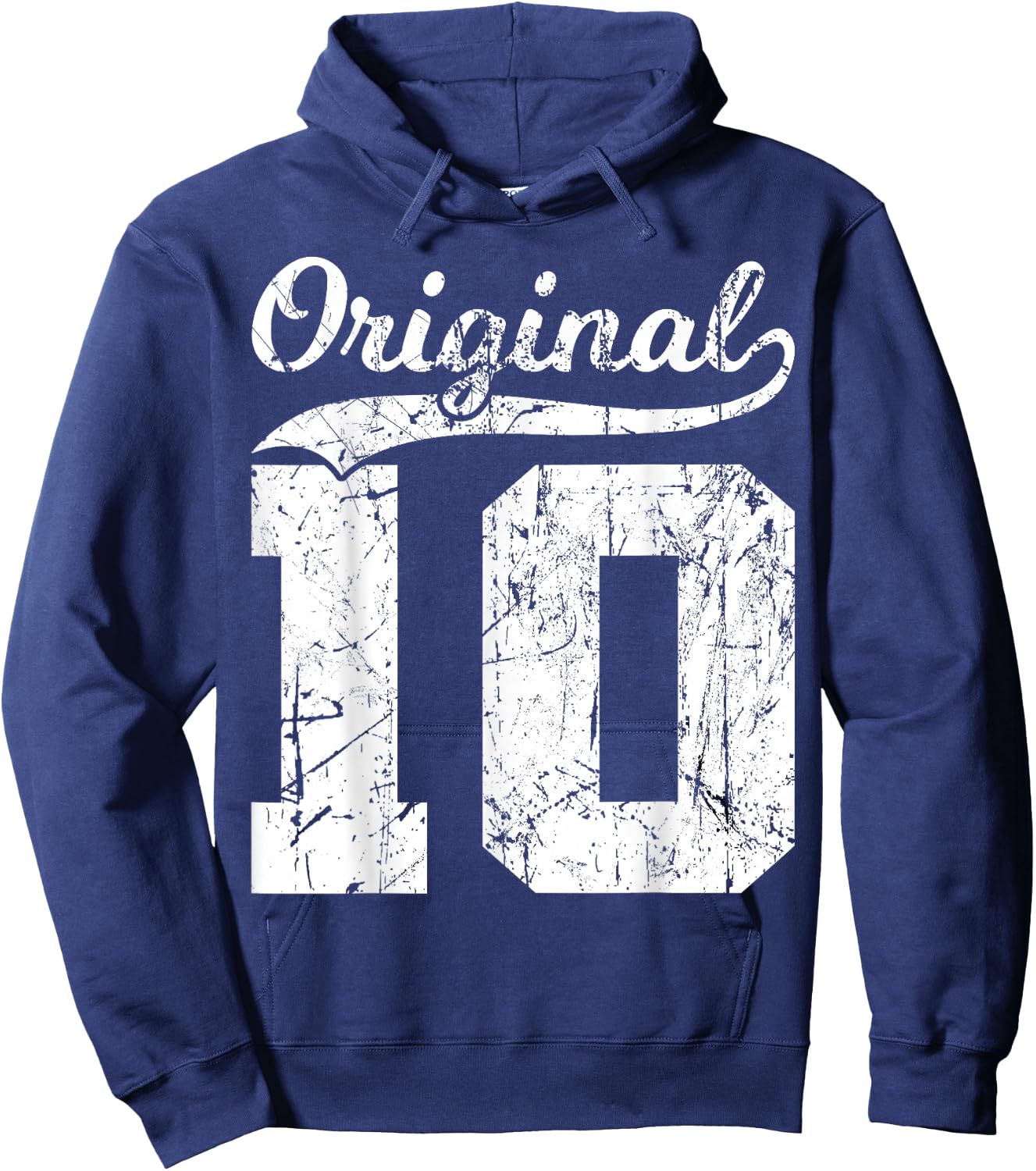 10 Original 14 Years Boy Girl Birthday , black Hoodie - Hoodie | Navy