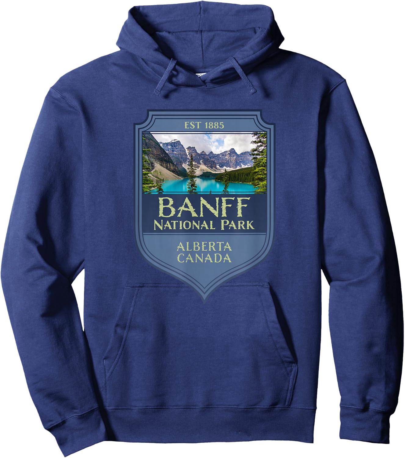 Banff Nationalpark Alberta Kanada Hoodie - Hoodie | Navy