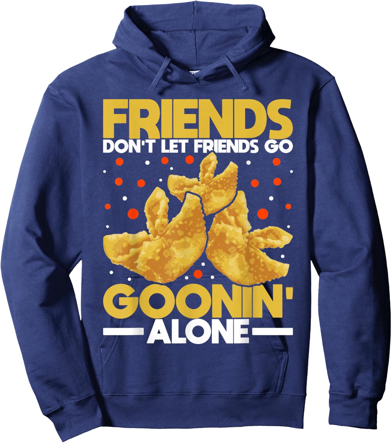 Crab Rangoon Hoodie - Hoodie | Navy
