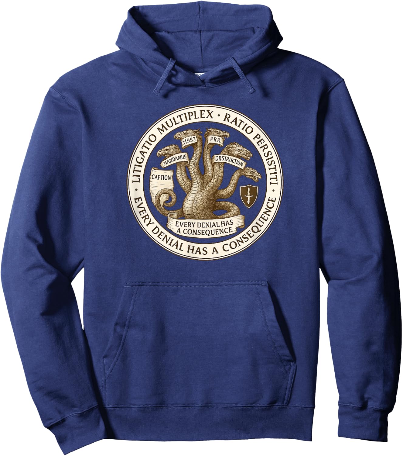 The Office of the Procedural Hydra Seal Hoodie - Hoodie | Navy