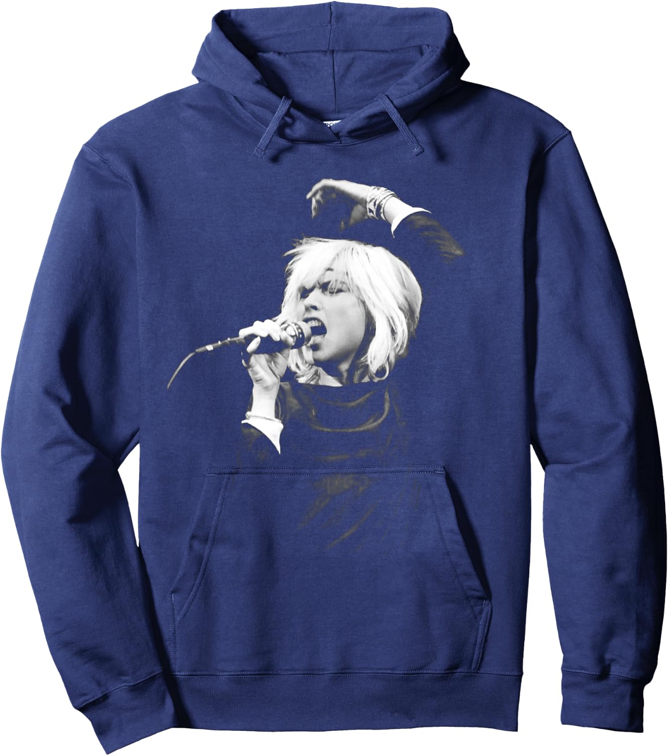 Debbie Harry Blondie Live von Simon Fowler Hoodie - Hoodie | Navy
