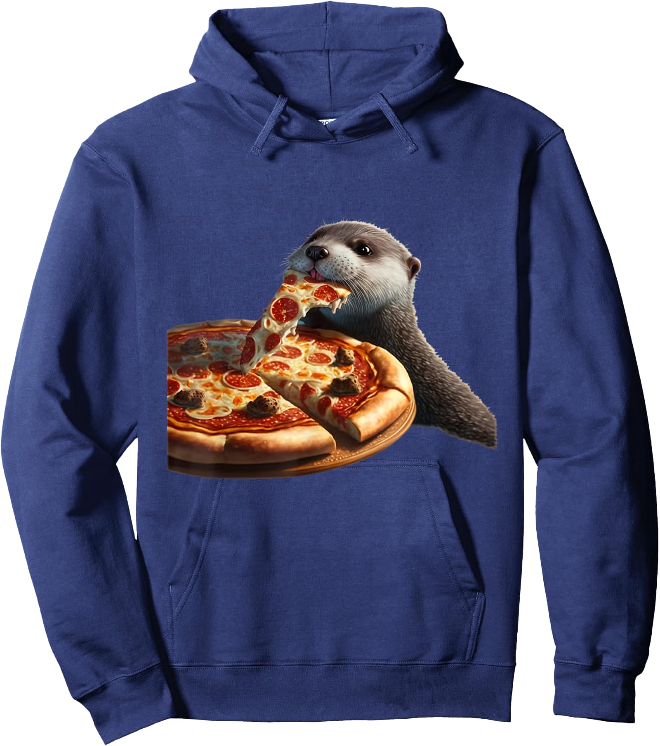 Sea Otter Lover Funny Design Hoodie - Hoodie | Navy