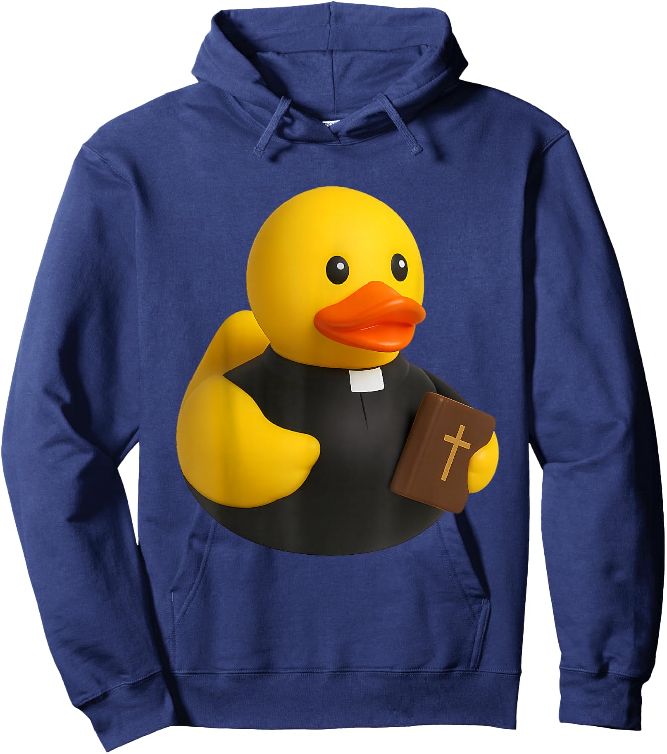 Pastor Rubber Duck Ducky Duckie Hoodie - Hoodie | Navy