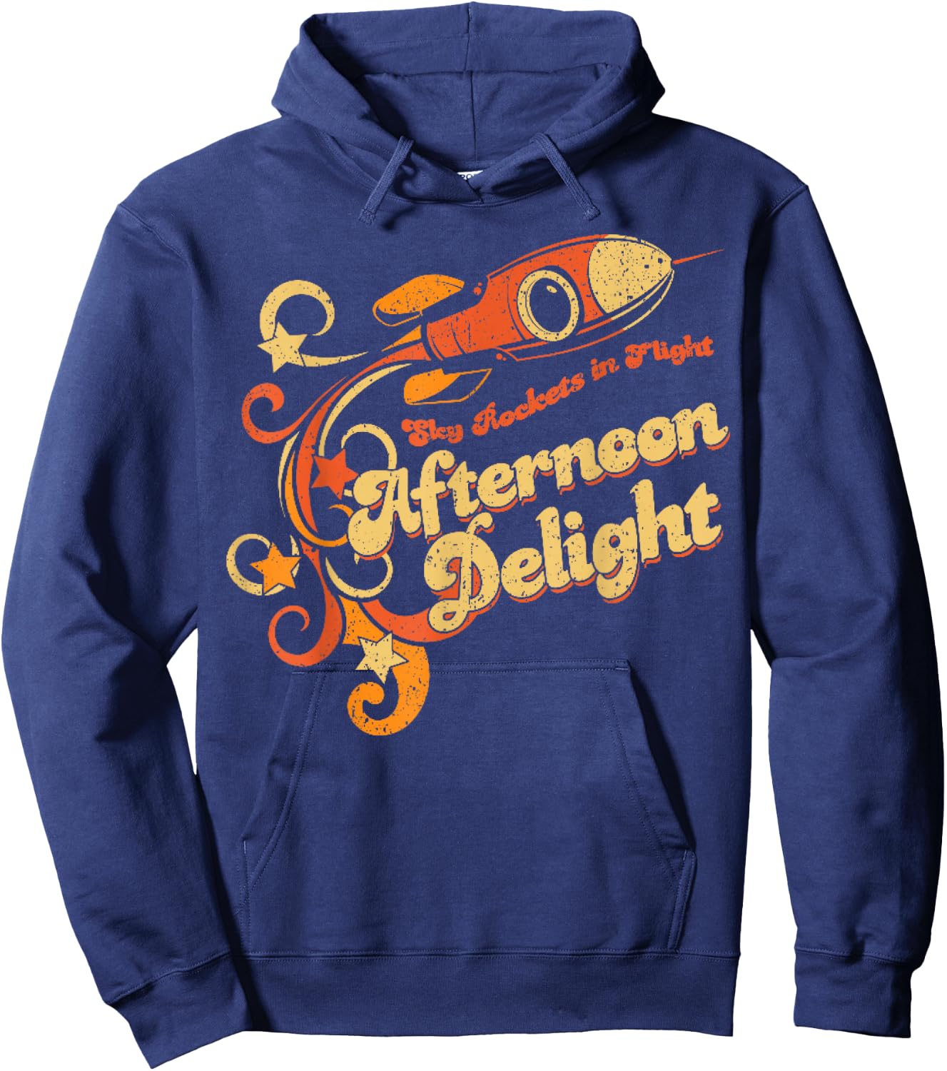 Vintage Afternoon Delight Hoodie - Hoodie | Navy