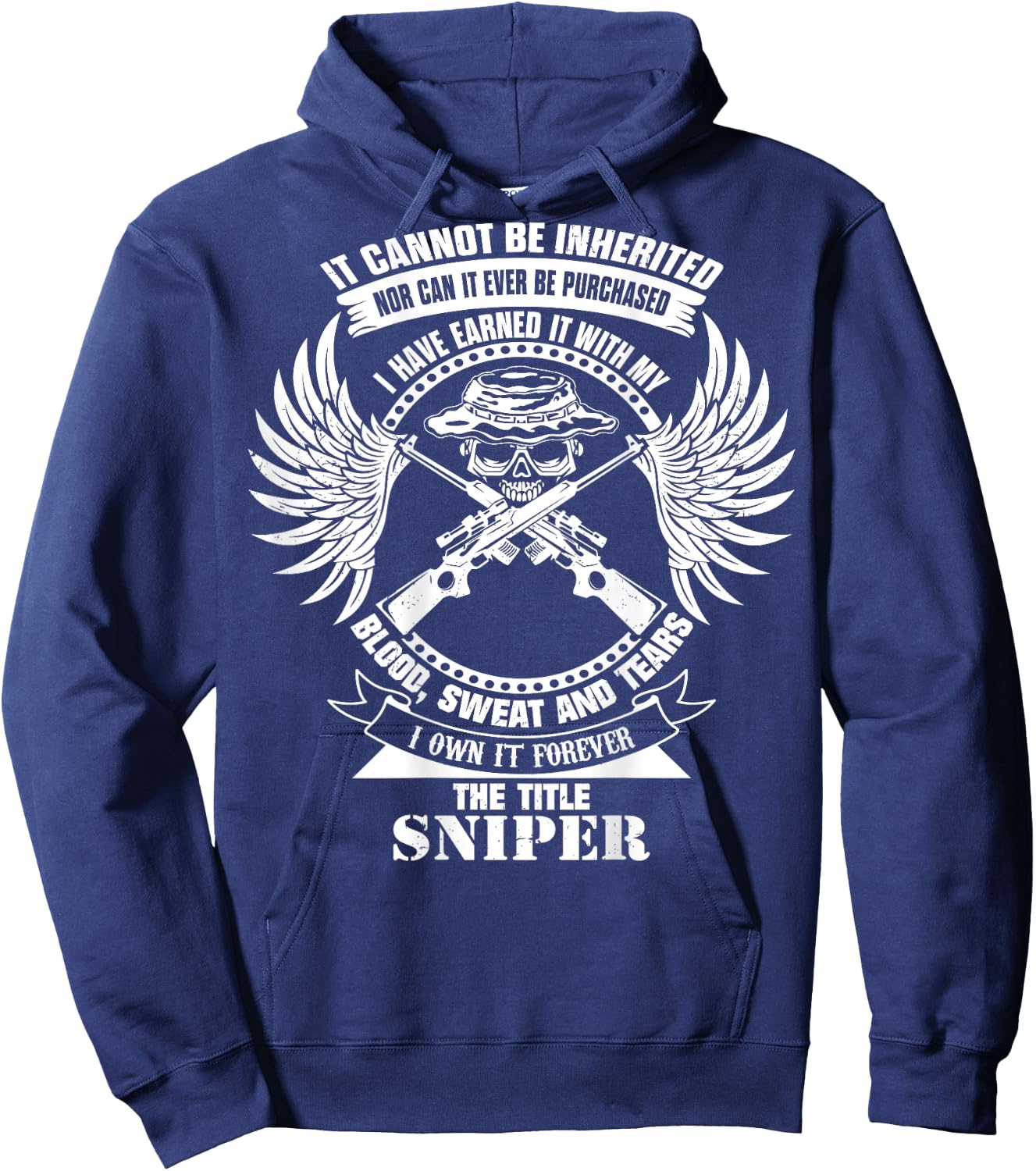 Sniper Shirts Hoodie - Hoodie | Navy