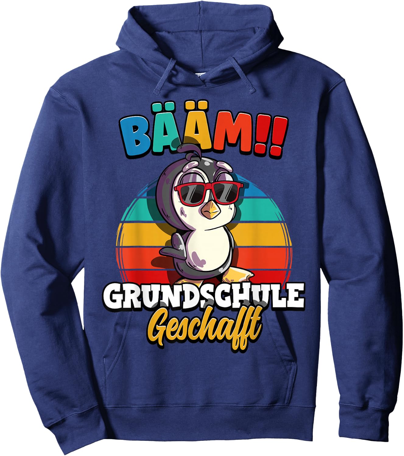 Bääm Primary School Geschafft Hoodie - Hoodie | Navy