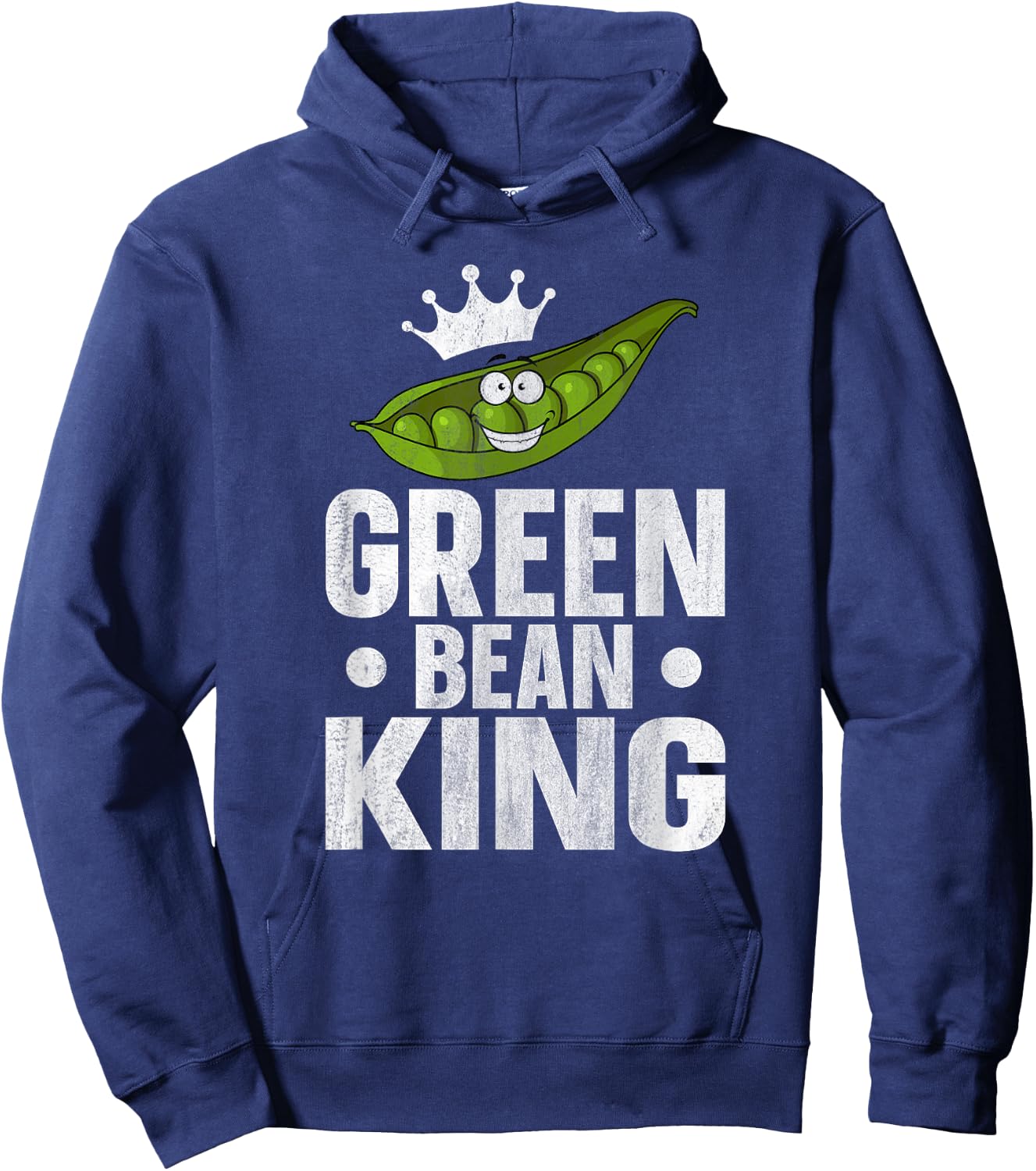 Green Bean King Hoodie - Hoodie | Navy