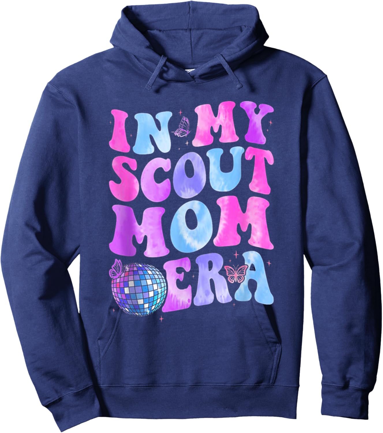 In My Scout Mom Era Mother's Day Hoodie - Hoodie | Navy