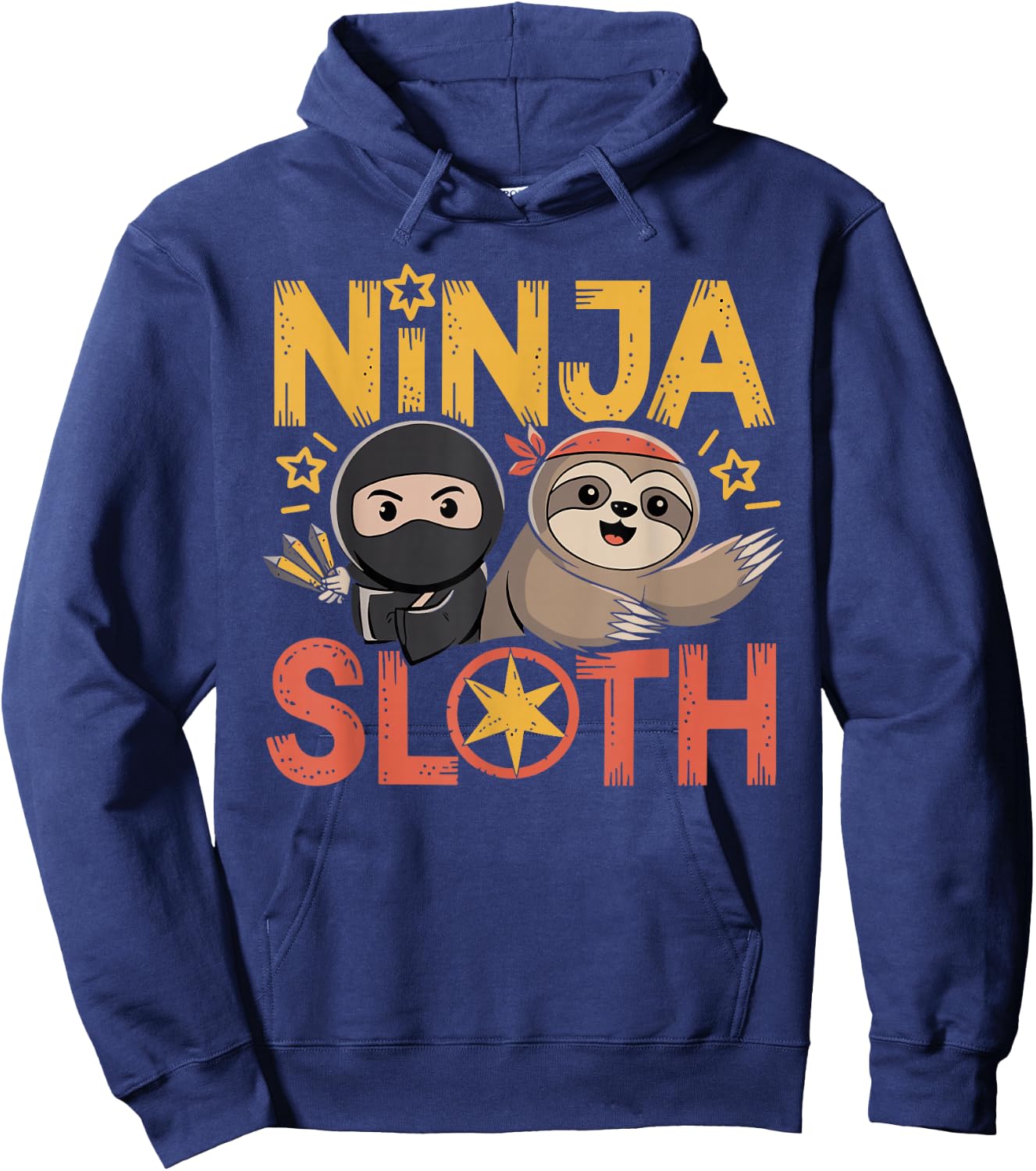 Ninja SLOTH SLOTH Ninja Hoodie - Hoodie | Navy