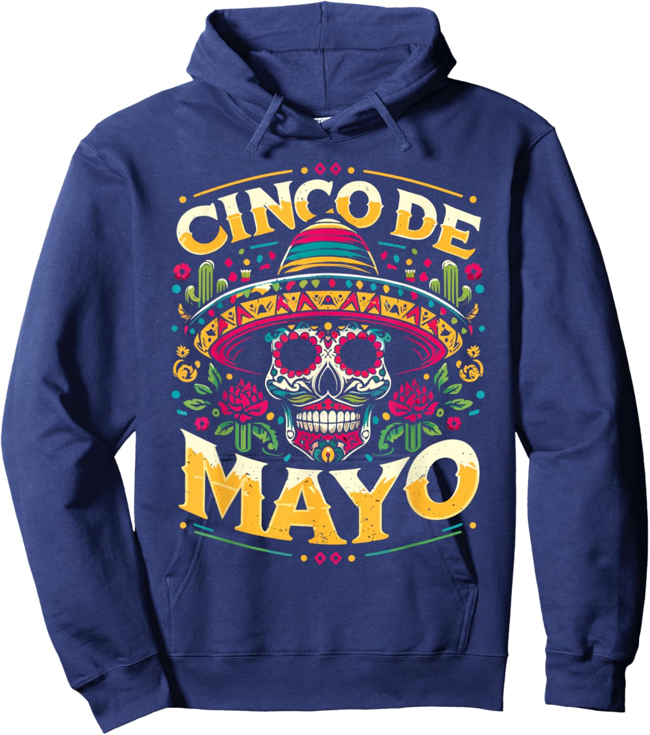Cinco De Mayo Fiesta Fun Family Match 5 De Mayo Hoodie - Hoodie | Navy
