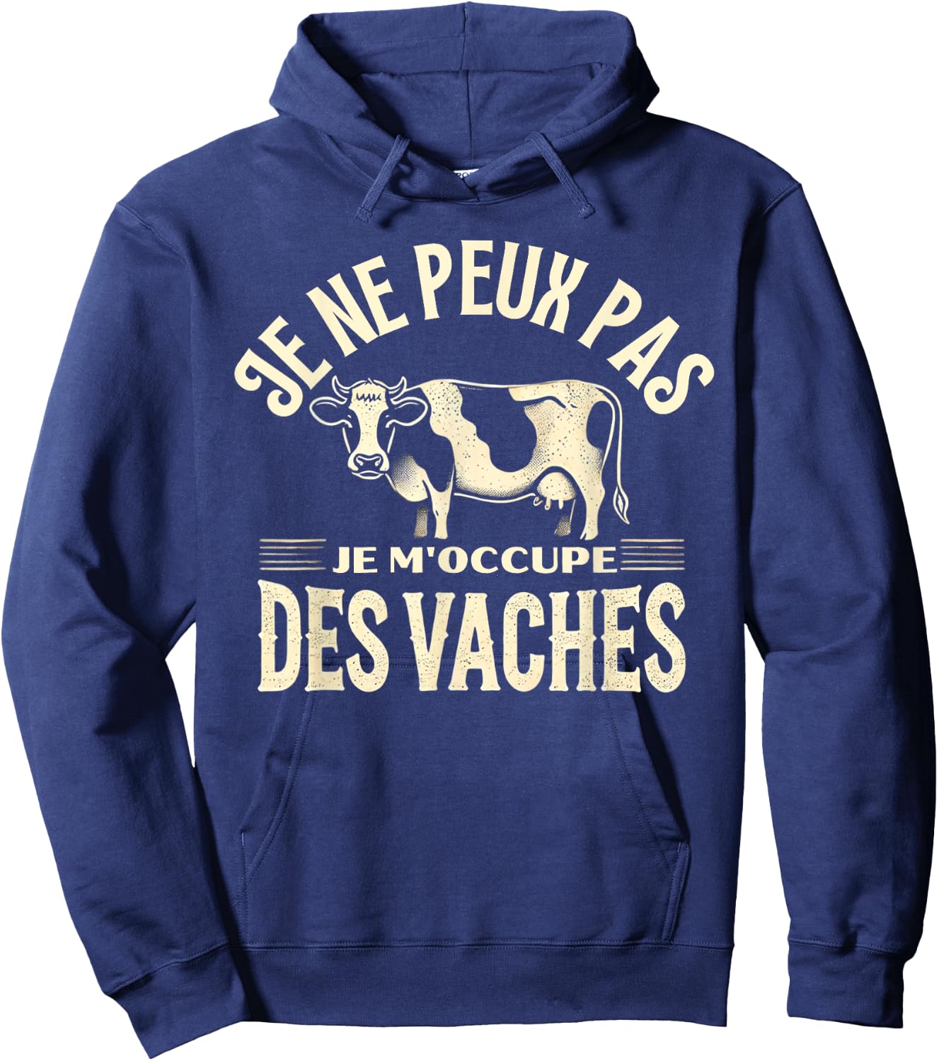 Humour Vache Fermier Agriculteur Vaches Hoodie - Hoodie | Navy