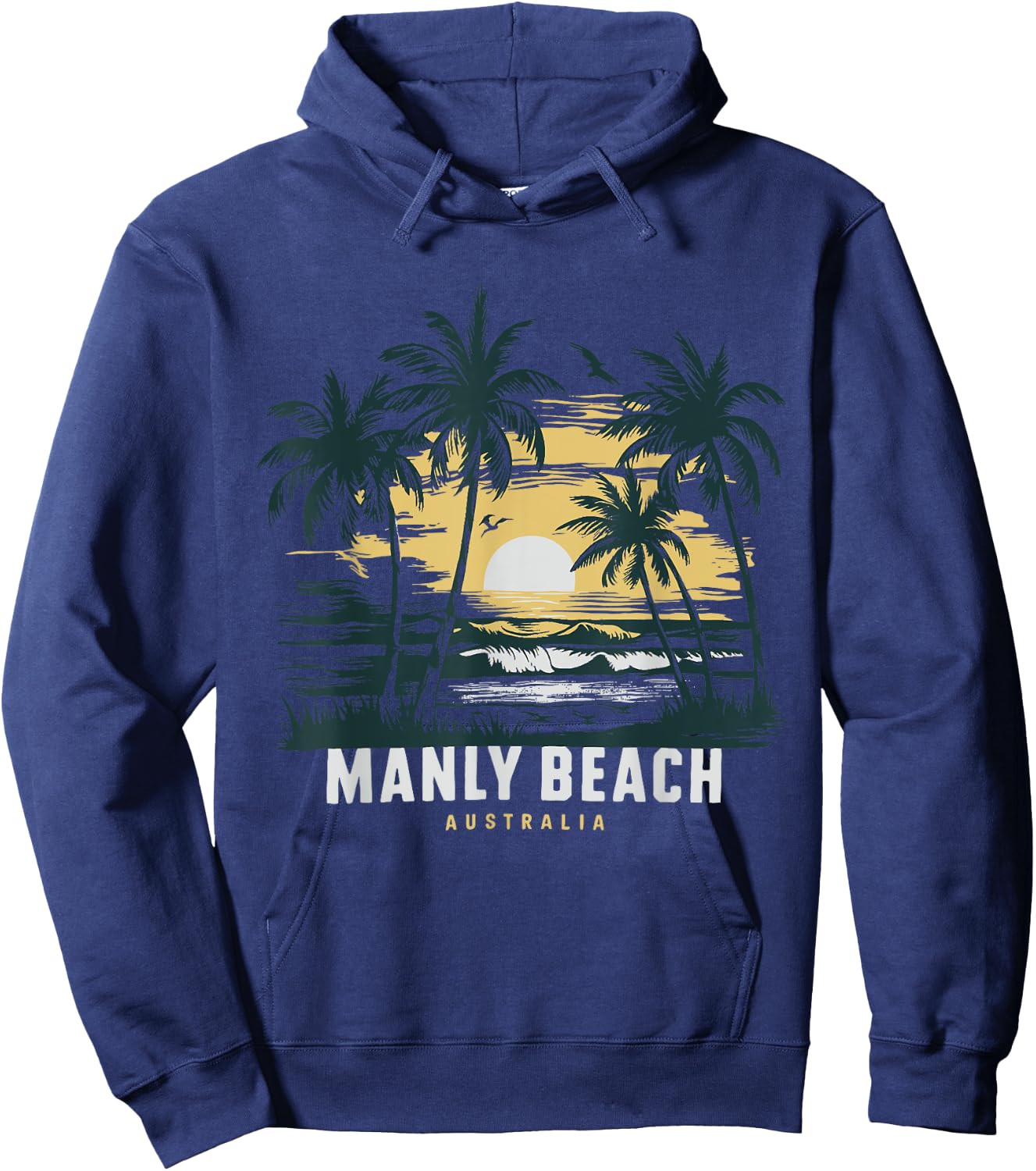 Australia Manly Beach Hoodie - Hoodie | Navy