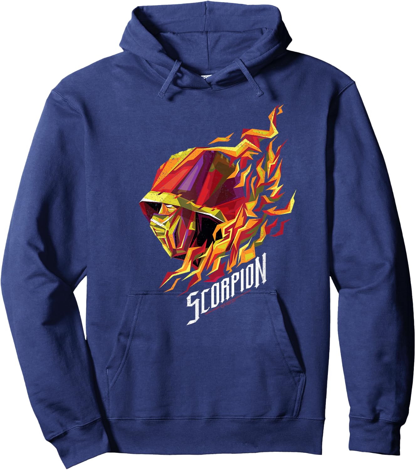 Mortal Kombat Movie The Scorpion Hoodie - Hoodie | Navy