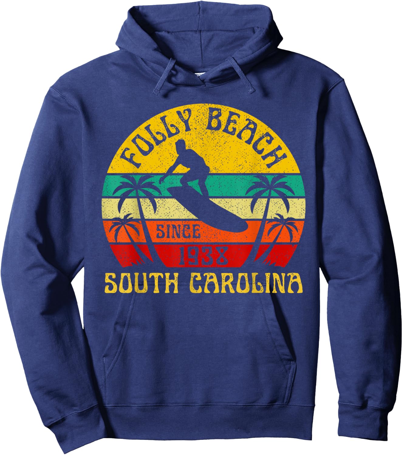 Folly Beach Hoodie - Hoodie | Navy