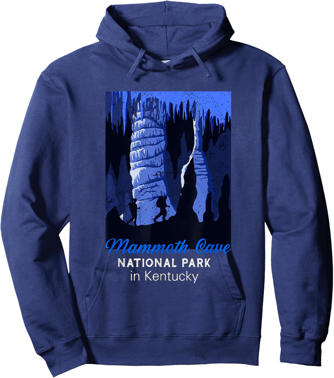 Mammoth Cave National Park Kentucky Hoodie - Hoodie | Navy
