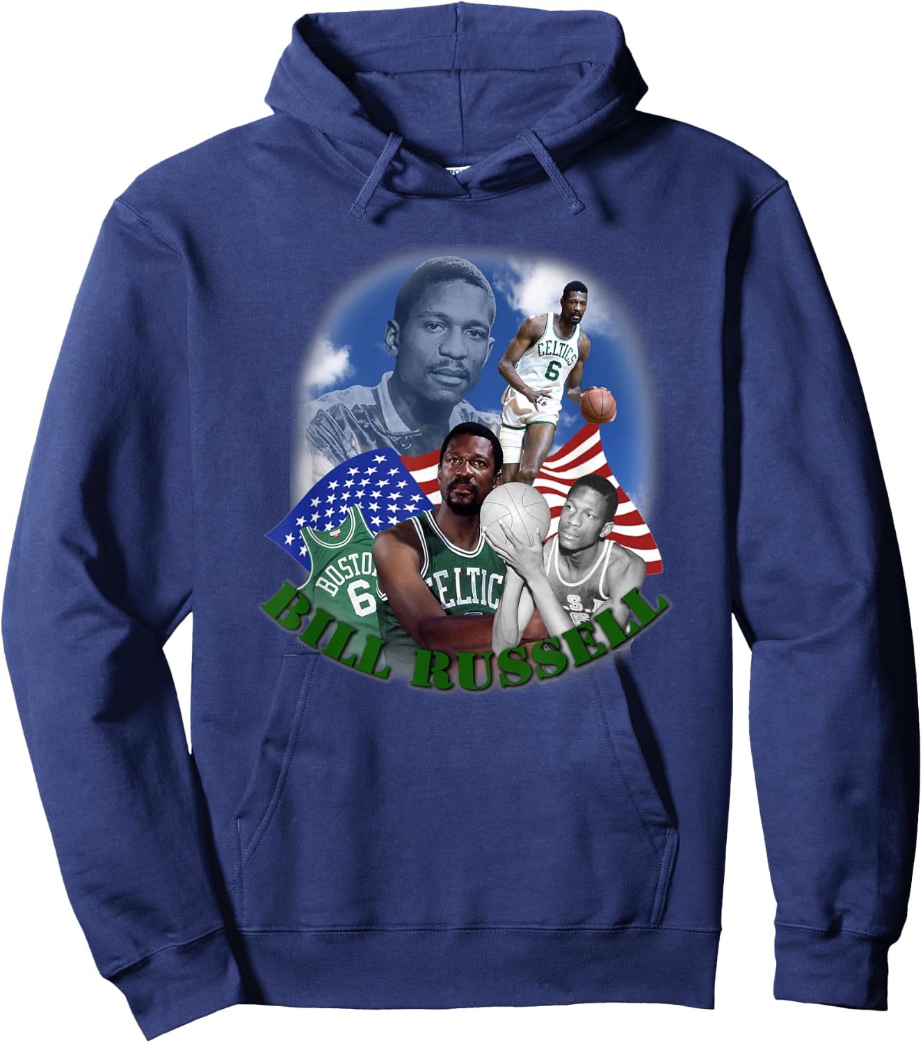 Bill Russell_010 Hoodie - Hoodie | Navy