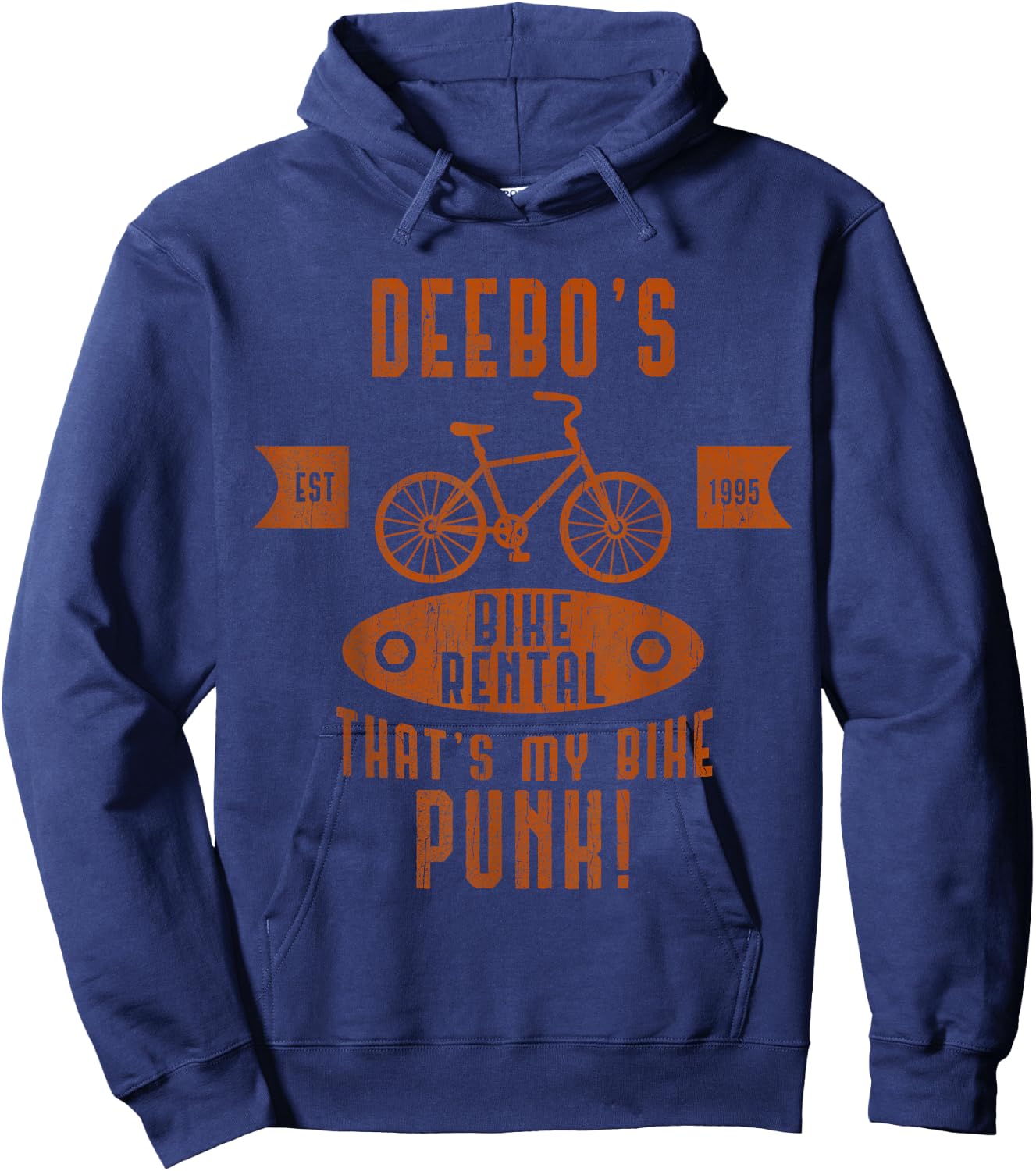Deebo's bike rental Hoodie - Hoodie | Navy