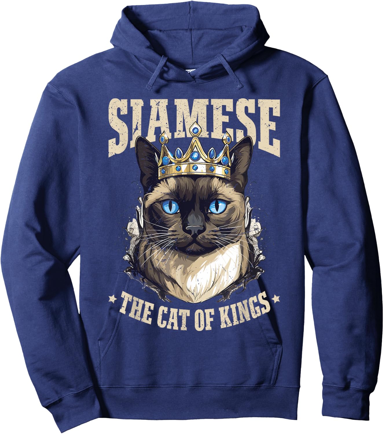 Siamese The Cat Of Kings Cat Lover Owner Women Hoodie - Hoodie | Navy