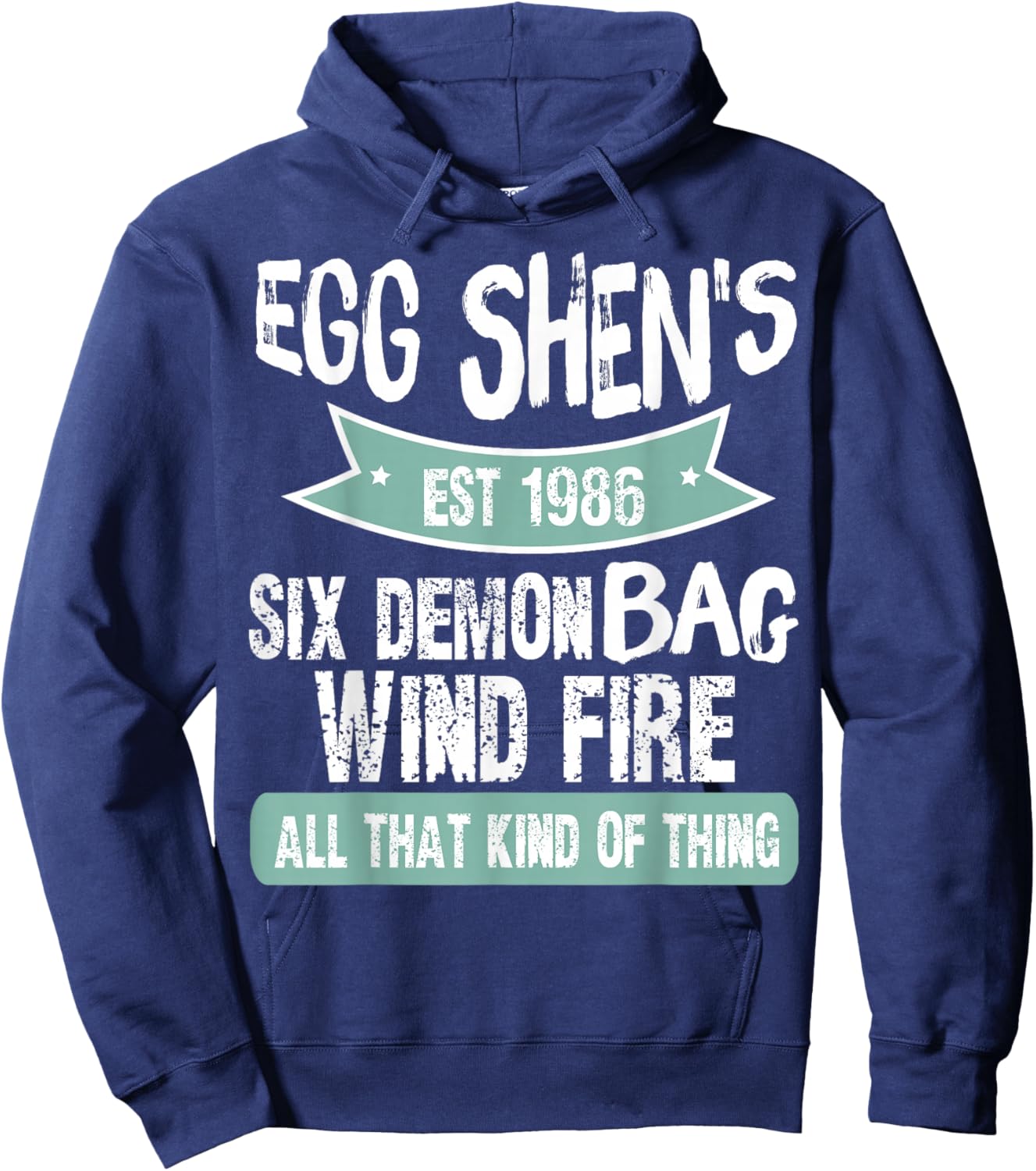 Six Demon Bag Big Trouble In Little China Hoodie - Hoodie | Navy