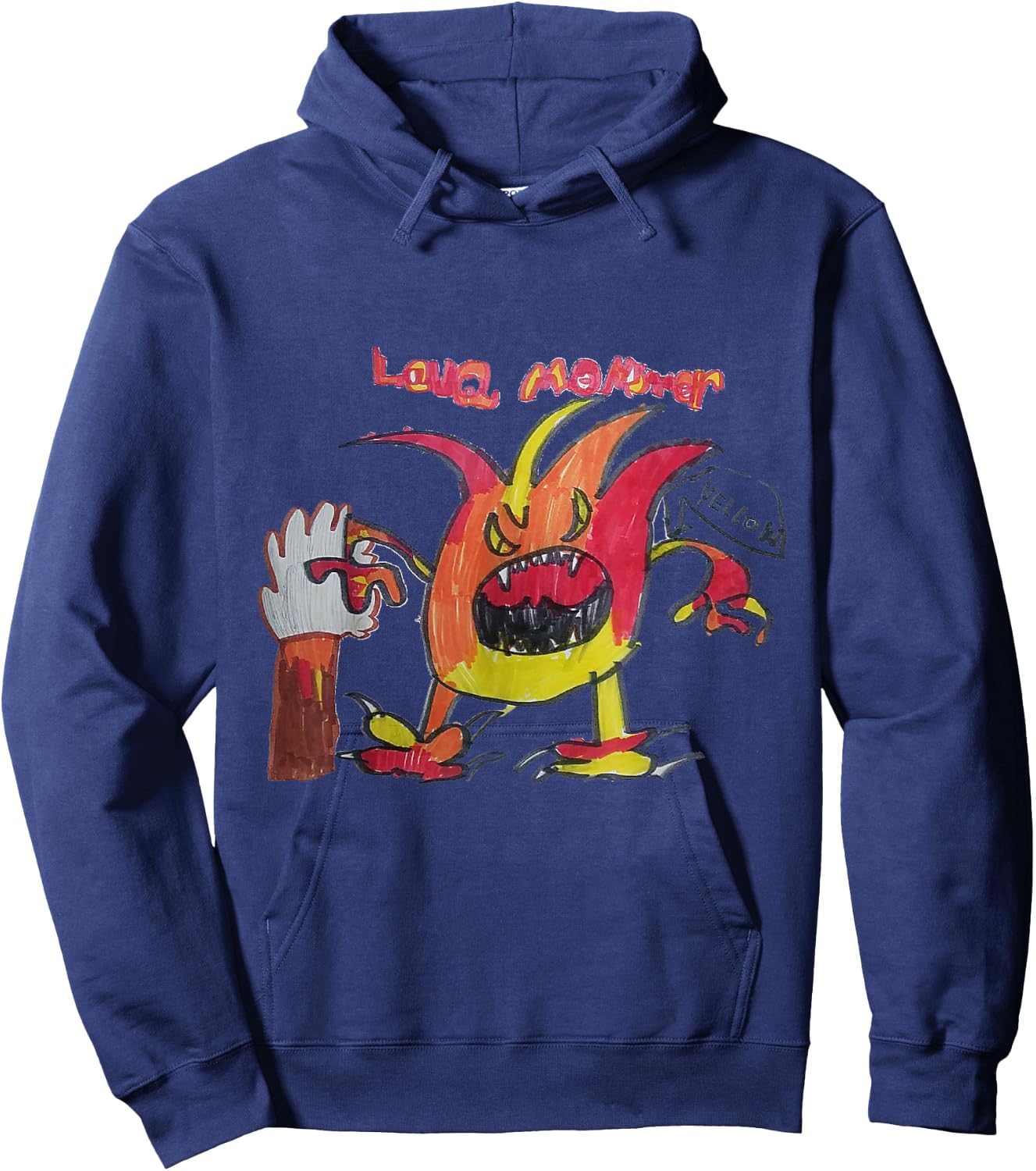 Lava Monster Hoodie - Hoodie | Navy