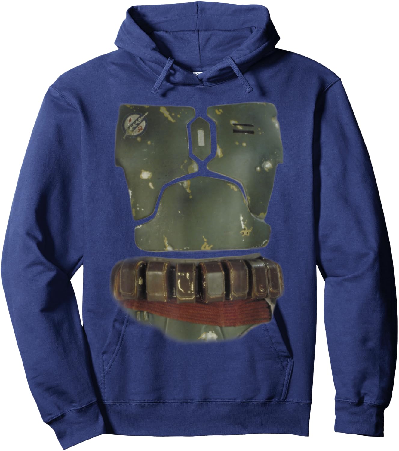Star Wars Boba Fett Armor Costume Halloween Hoodie - Hoodie | Navy