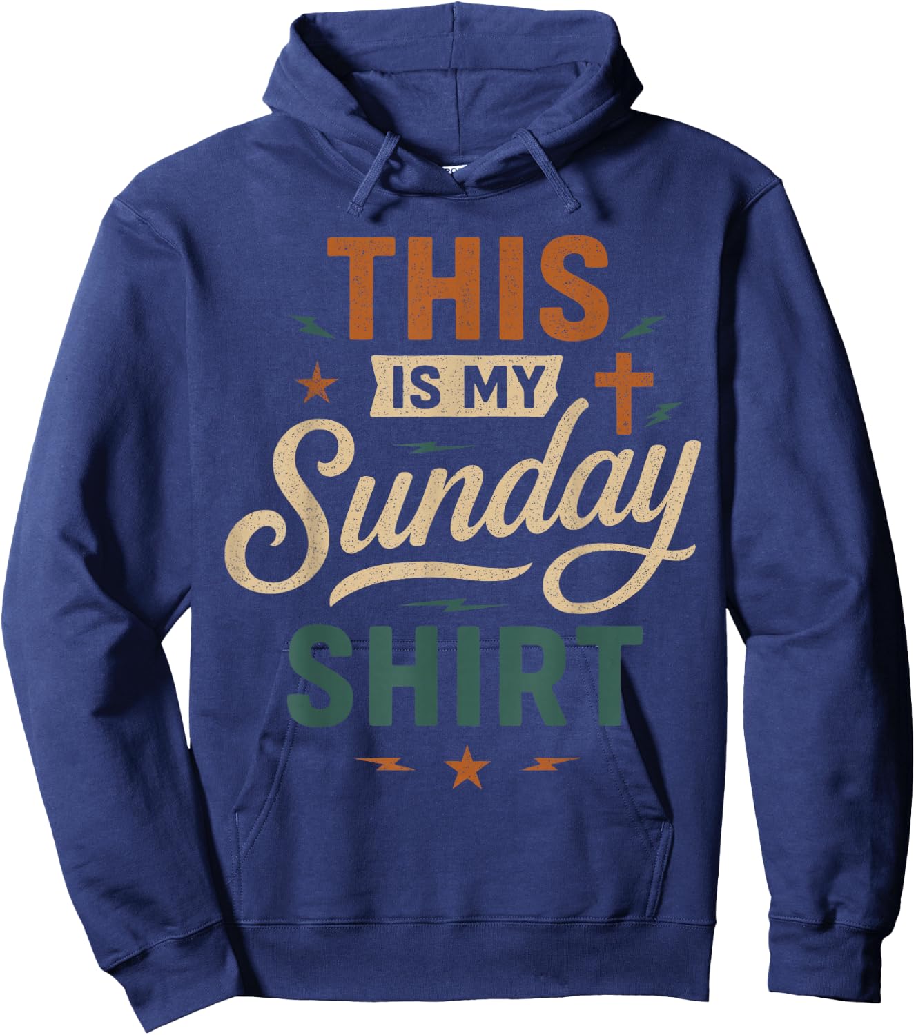 Church Religious This is My Sunday Hoodie - Hoodie | Navy