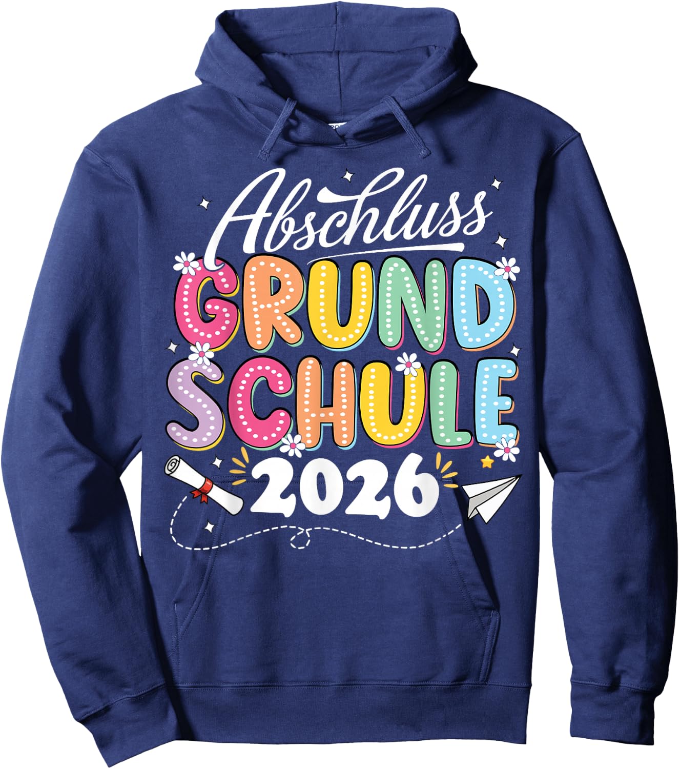 Abschluss Grundschule geschafft 2026 Abschied Hoodie - Hoodie | Navy