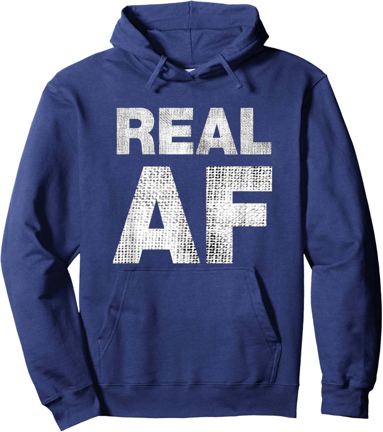 Real AF Shirt Hoodie - Hoodie | Navy