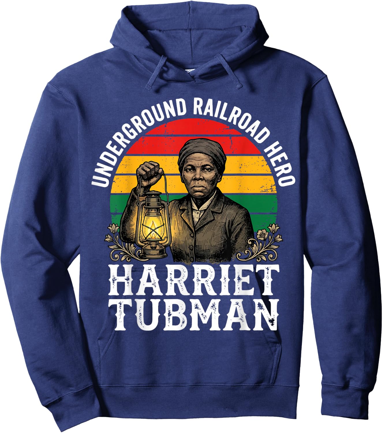 Harriet Tubman Hoodie - Hoodie | Navy