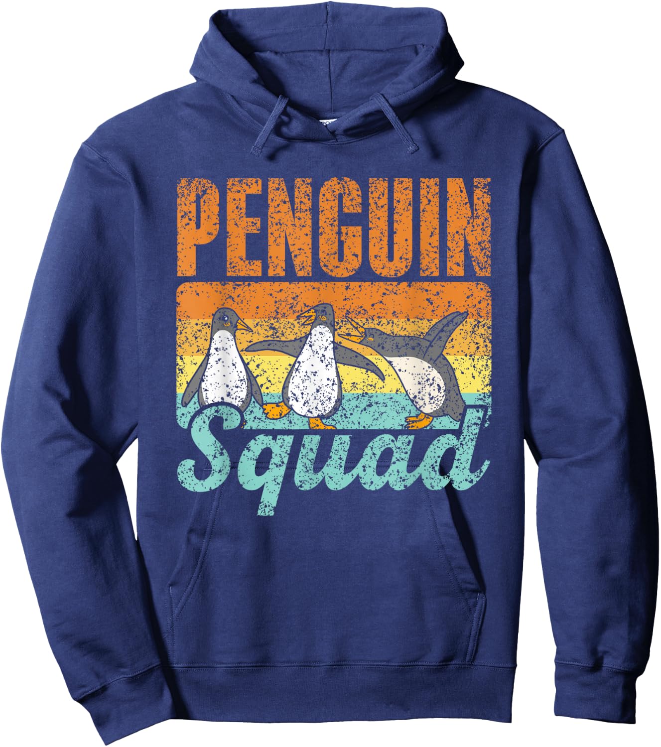 Penguin Squad Penguin Cute Animal Lover Hoodie - Hoodie | Navy