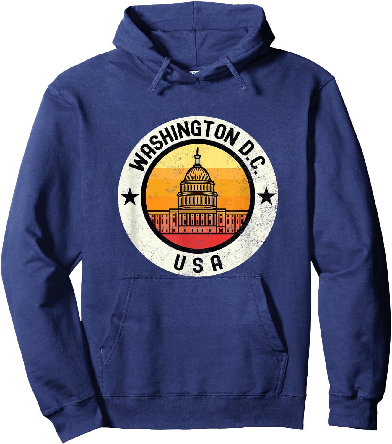 Washington D C Hoodie - Hoodie | Navy