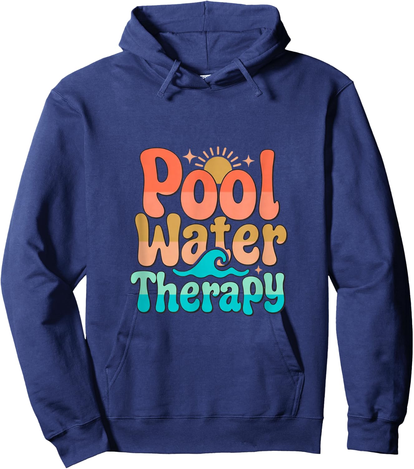 Pool Water Therapy Flow Hoodie - Hoodie | Navy