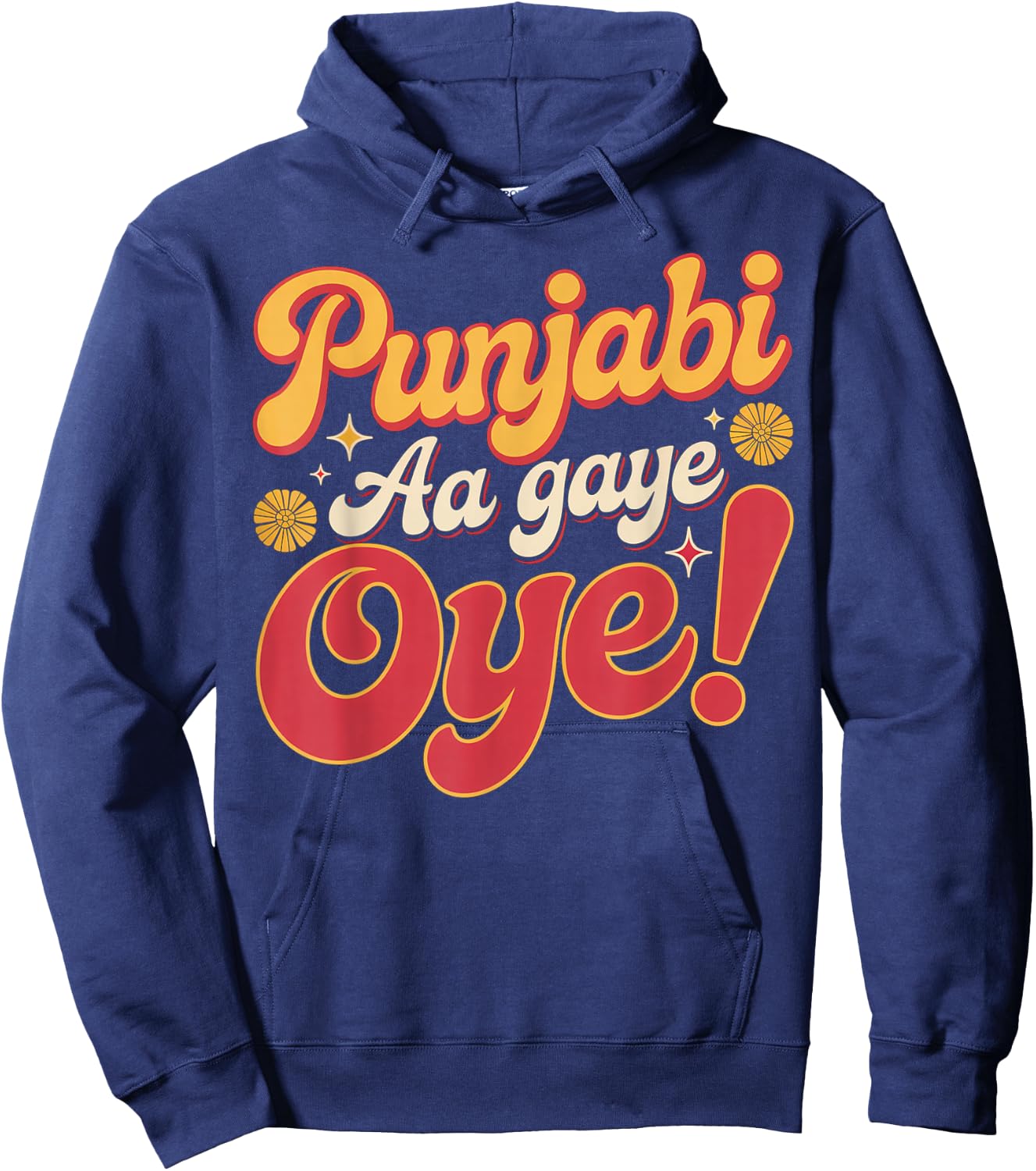 Punjabi Aa Gaye Oye Tonight Diljit Dosanjh Hoodie - Hoodie | Navy