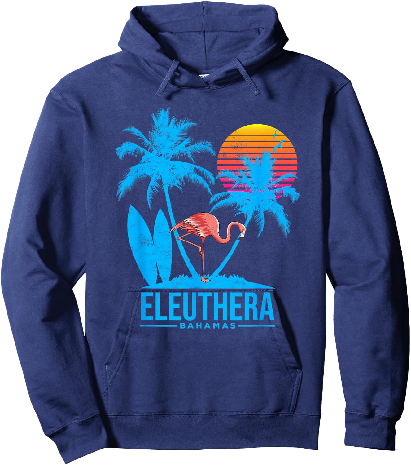 Bahamas, Eleuthera Hoodie - Hoodie | Navy