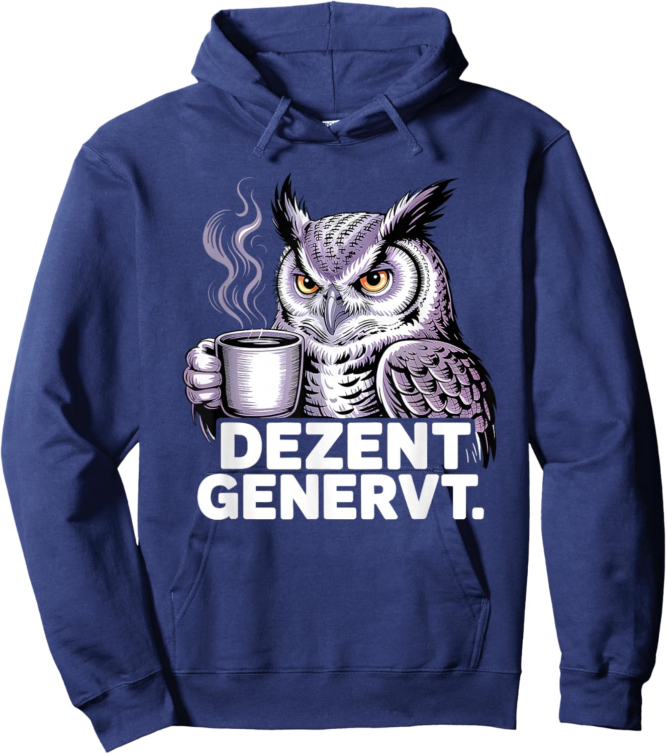 Dezent Genervt Hoodie - Hoodie | Navy