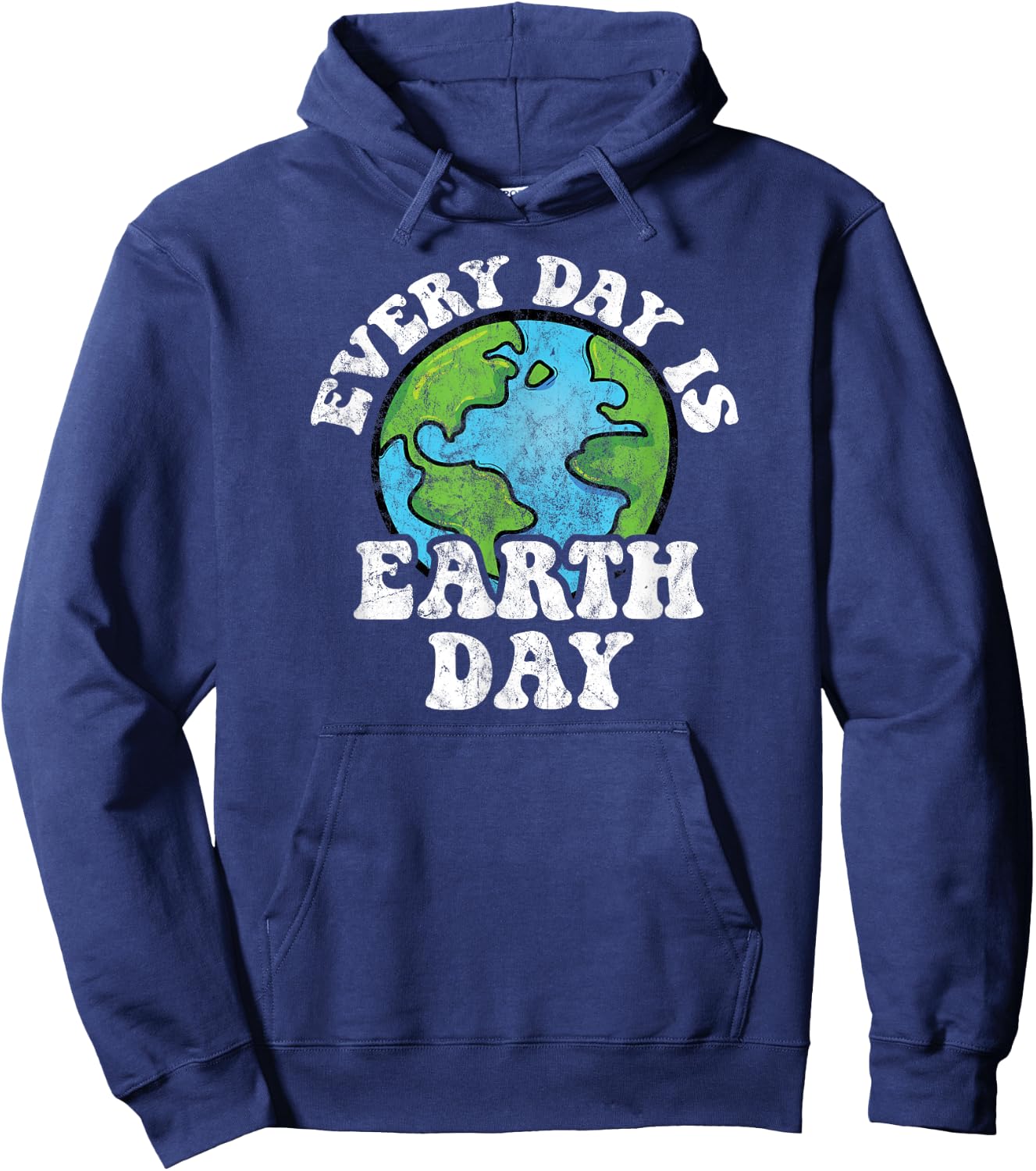 Every Day Is Earth Day Hoodie - Hoodie | Navy