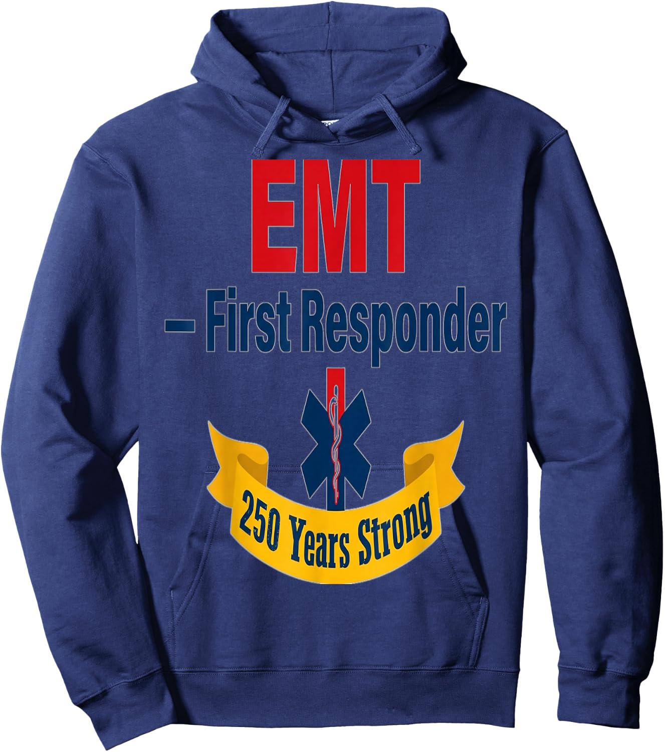 EMT First Responder 25 Hoodie - Hoodie | Navy