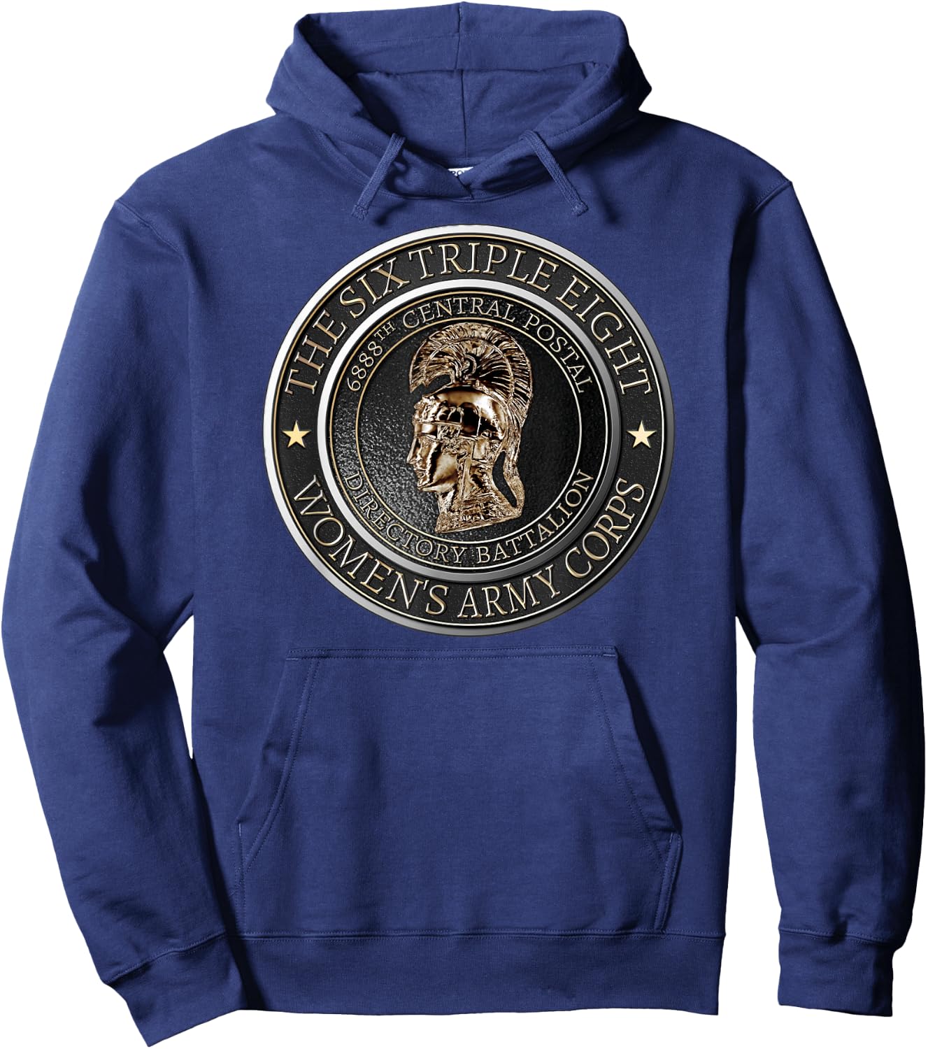 Honoring WWII 6888th Postal Battalion Heroes Hoodie - Hoodie | Navy