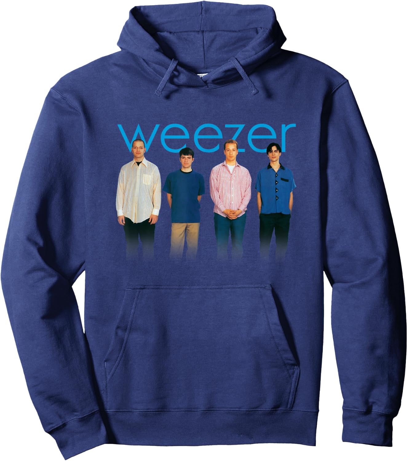 Weezer - Blue Album , black Hoodie - Hoodie | Navy