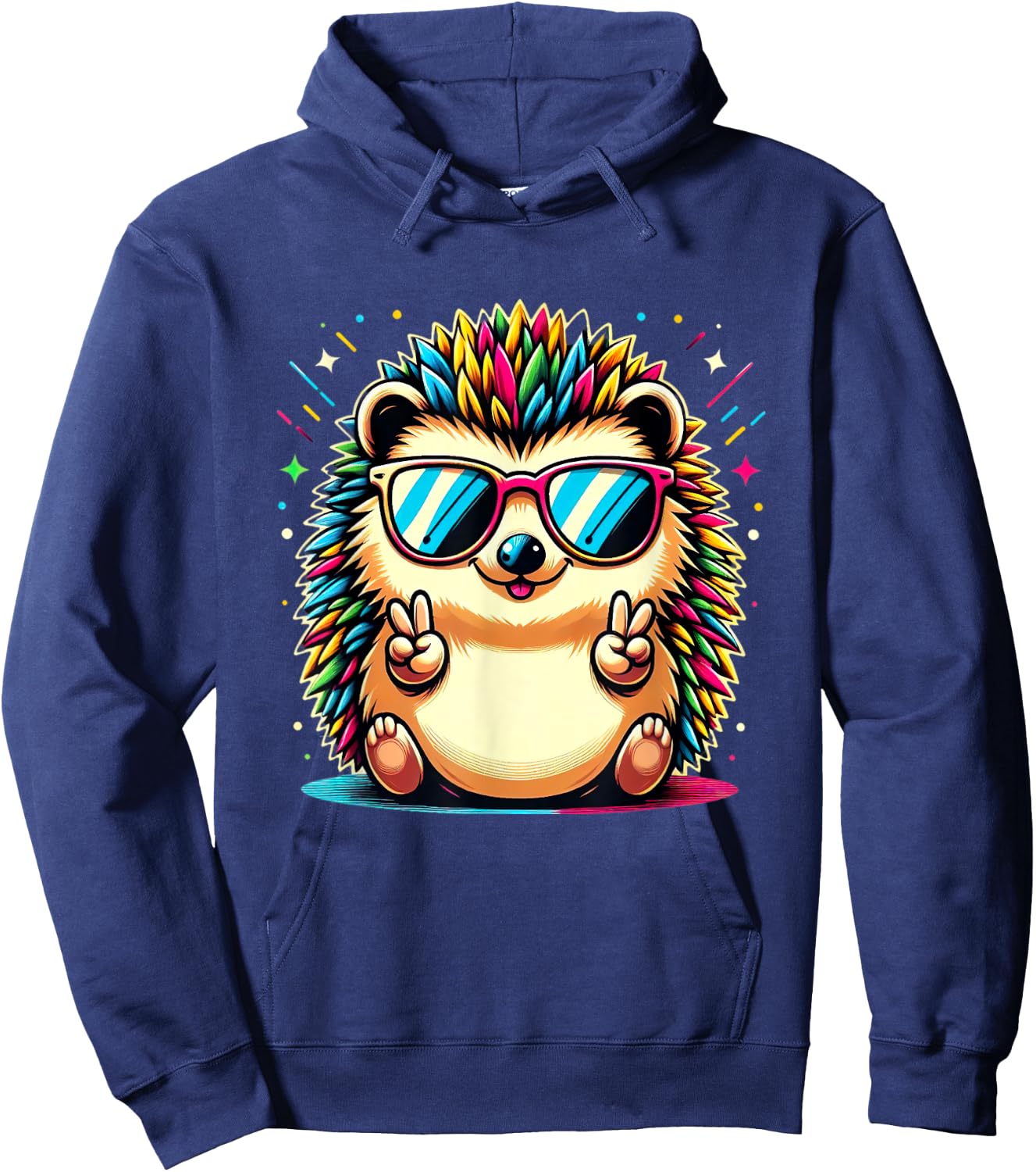 Coole Igel-Outfits Hoodie - Hoodie | Navy
