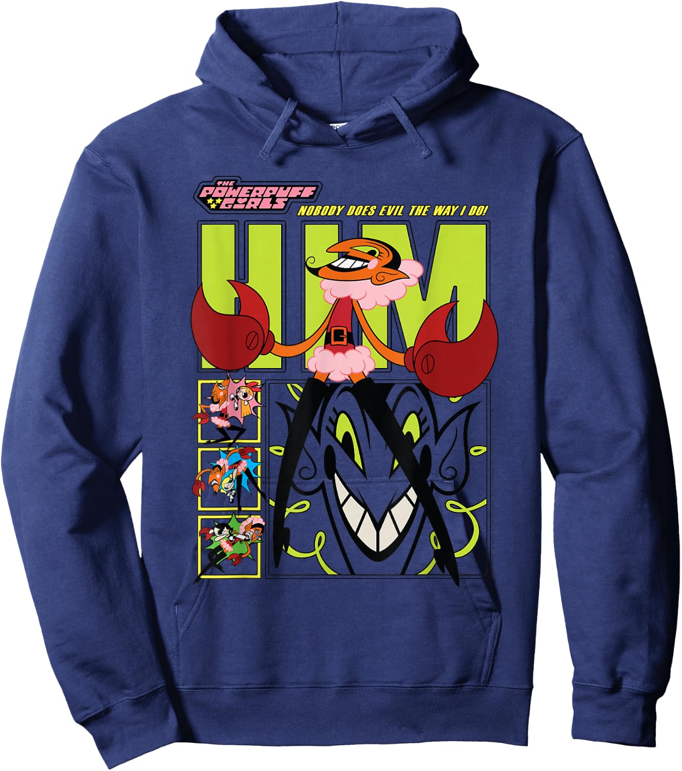 Powerpuff Girls HIM His Infernal Majesty Hoodie - Hoodie | Navy