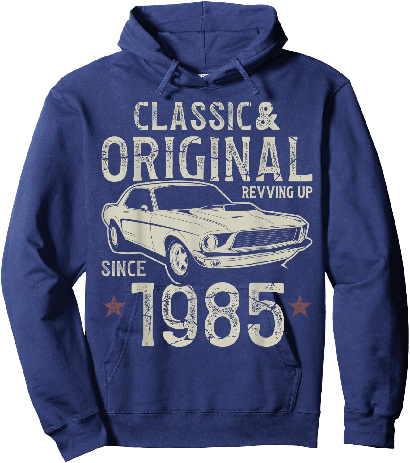 40th Birthday 1985 Classic Car Hoodie - Hoodie | Navy