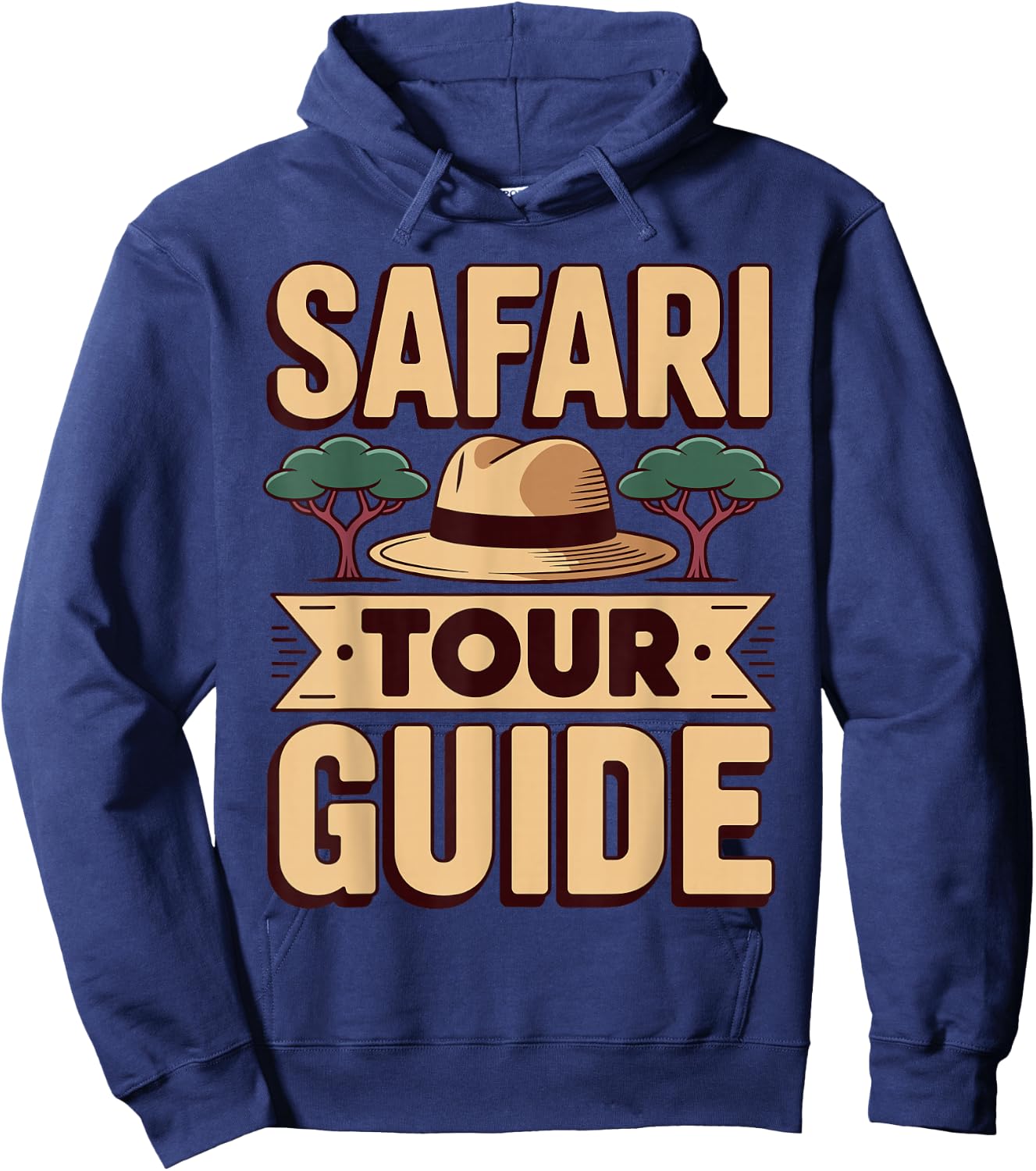Safari Tour Guide Costume Women Kids Zoo Safari Hoodie - Hoodie | Navy